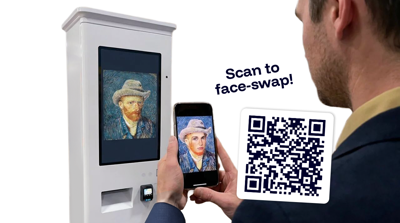 Wondercut AI Photo Booth Kiosk